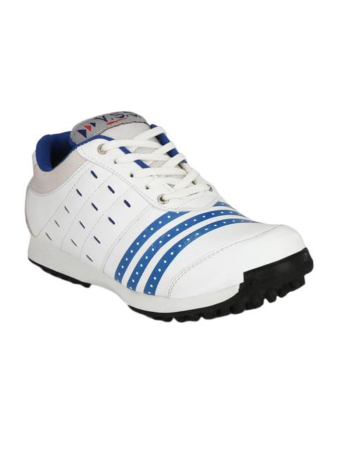 white leatherette sport shoes - 16189165 - Standard Image - 1