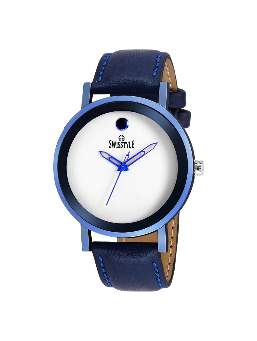 round dial analog watch-(ss-mv-001) - 16189638 - Zoom Image - 1