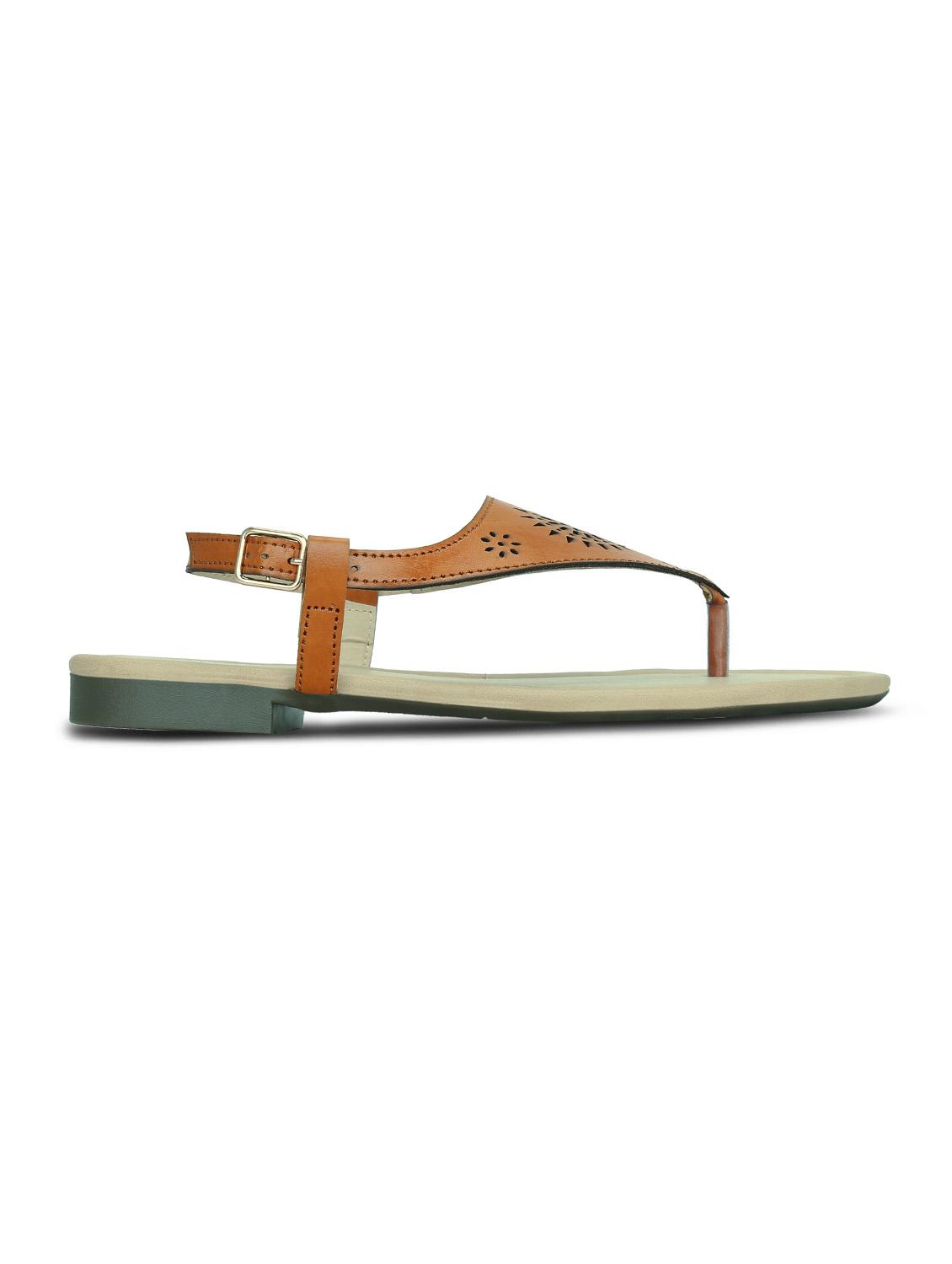 tan back strap sandals - 16189892 - Zoom Image - 2