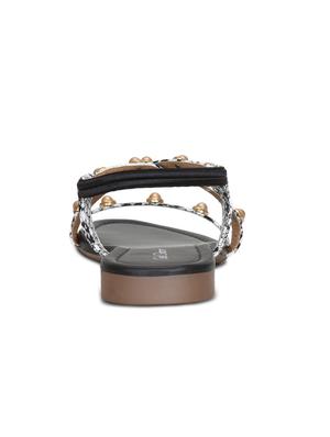 black back strap sandals - 16189898 - Standard Image - 3