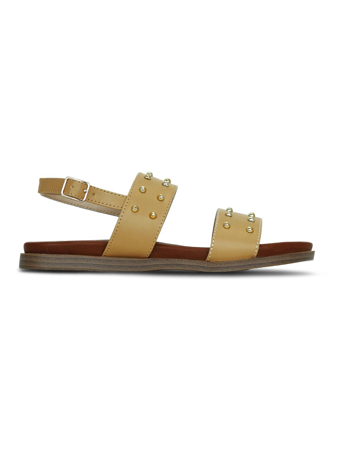 brown back strap sandals - 16189900 - Zoom Image - 2