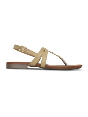 brown back strap sandals - 16189907 - Standard Image - 2