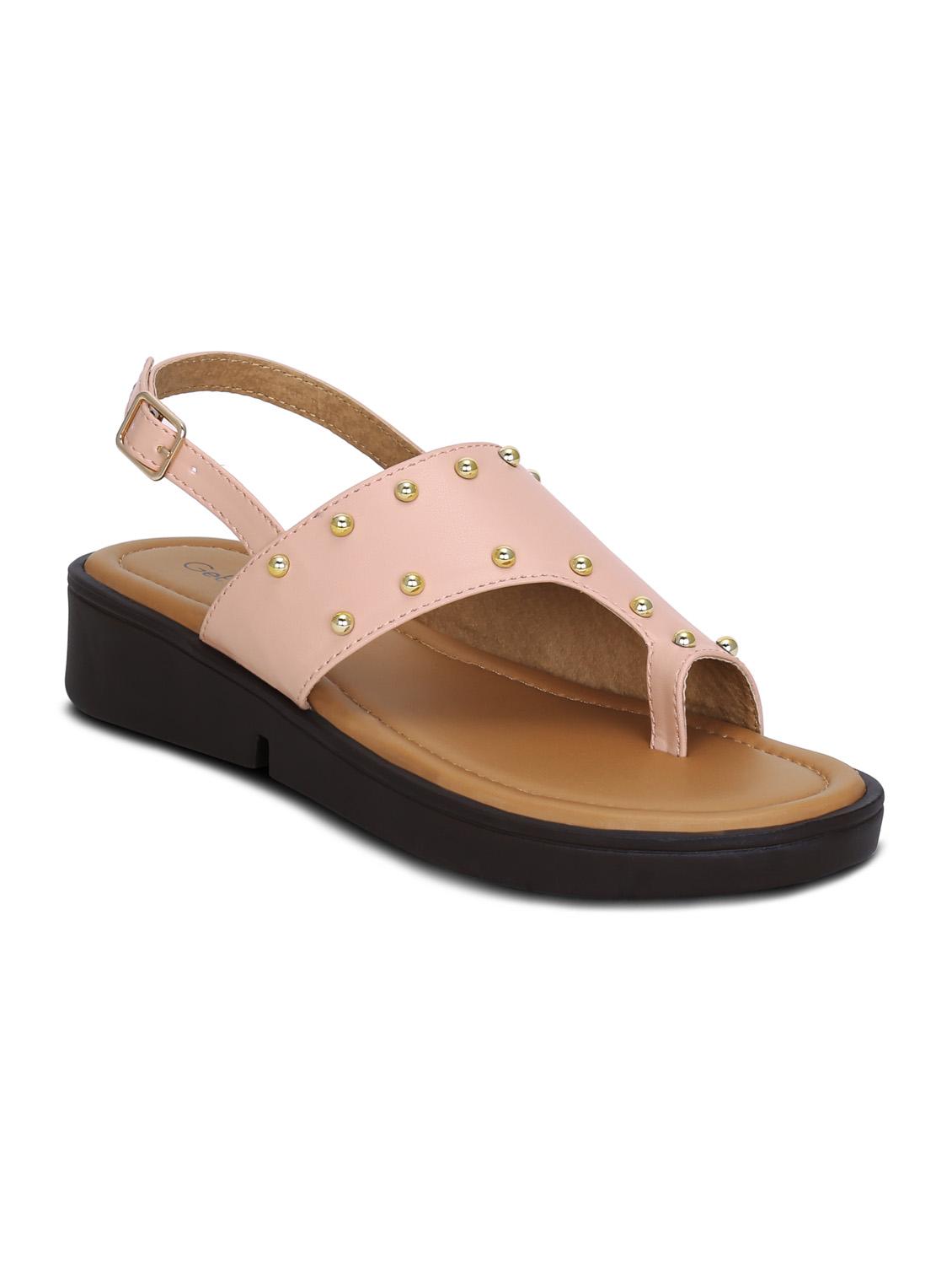 pink flat forms sandals - 16189913 - Zoom Image - 1