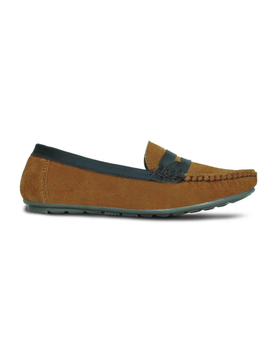tan slip on loafers - 16189924 - Zoom Image - 2
