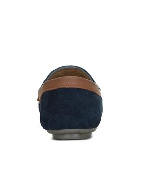 navy slip on loafers - 16189926 - Standard Image - 3