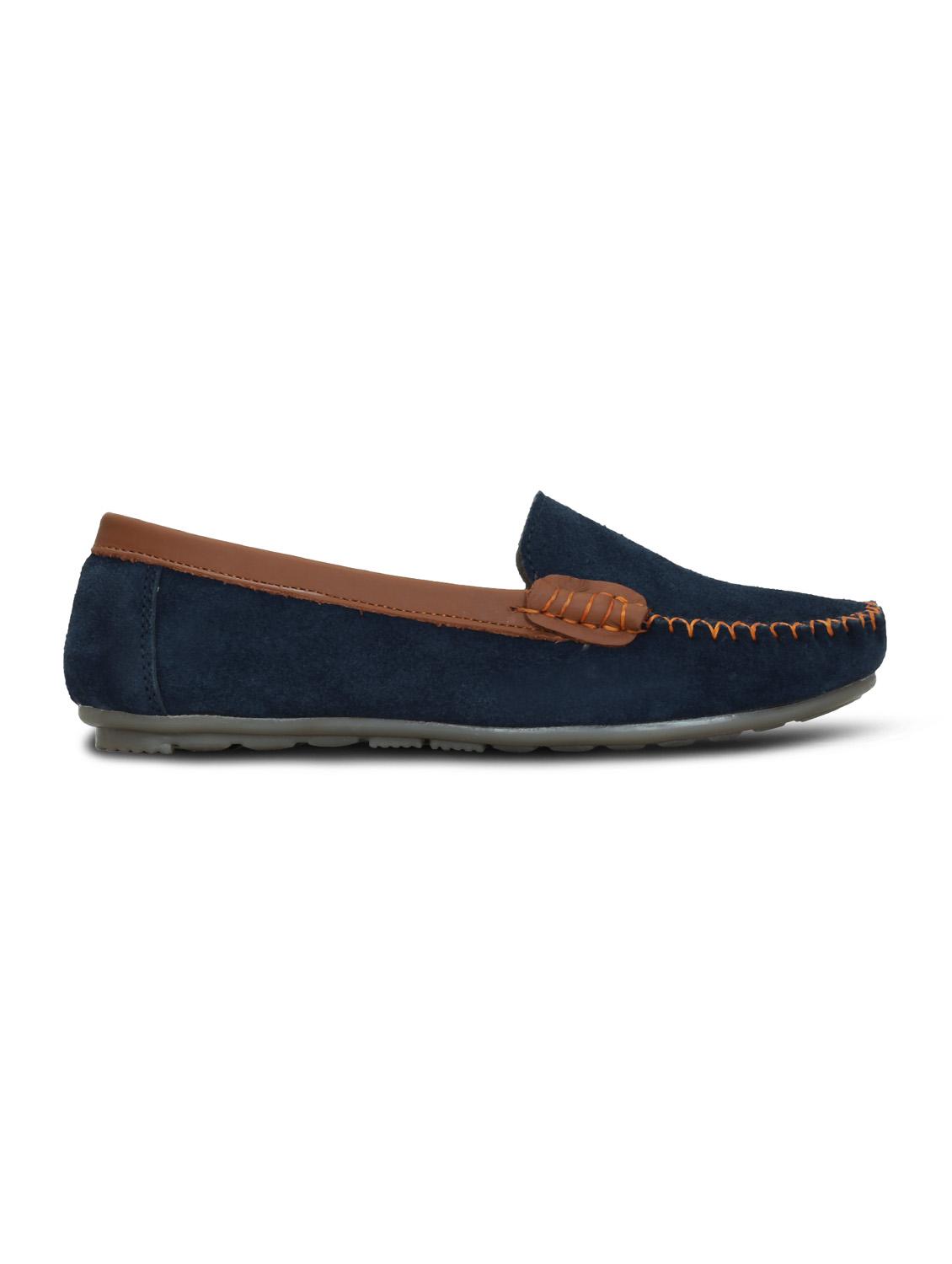 navy slip on loafers - 16189926 - Zoom Image - 2