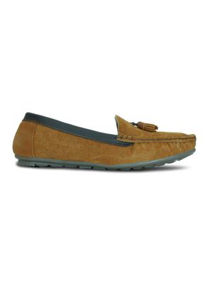 tan slip on loafers - 16189931 - Standard Image - 2