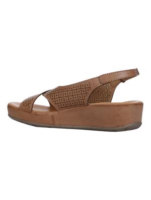 tan flat forms sandals - 16190547 - Standard Image - 2