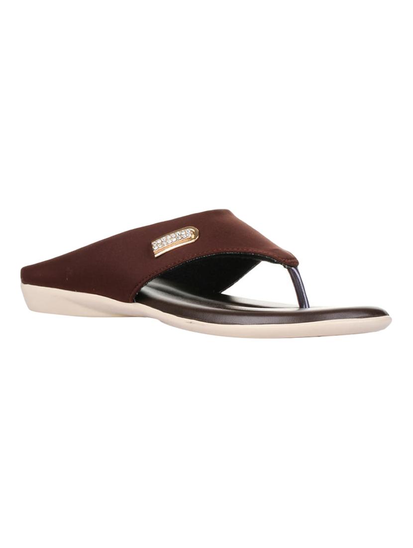 brown toe separator sandals - 16190576 - Zoom Image - 1