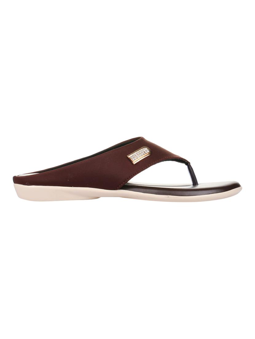 brown toe separator sandals - 16190576 - Zoom Image - 2