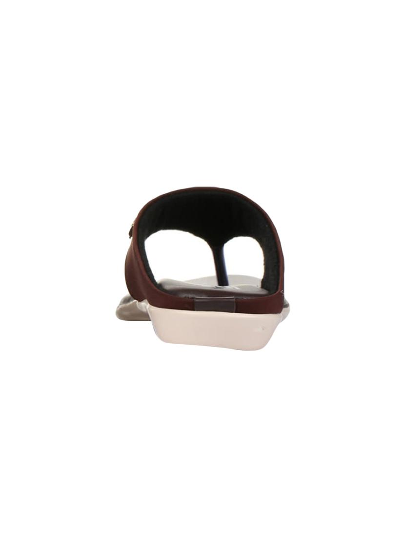 brown toe separator sandals - 16190576 - Zoom Image - 3