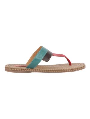 red toe separator sandals - 16190597 - Standard Image - 2