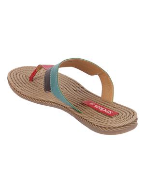 red toe separator sandals - 16190597 - Standard Image - 3