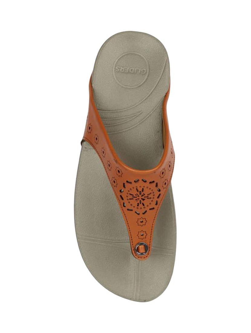 tan toe separator sandals - 16190611 - Zoom Image - 4