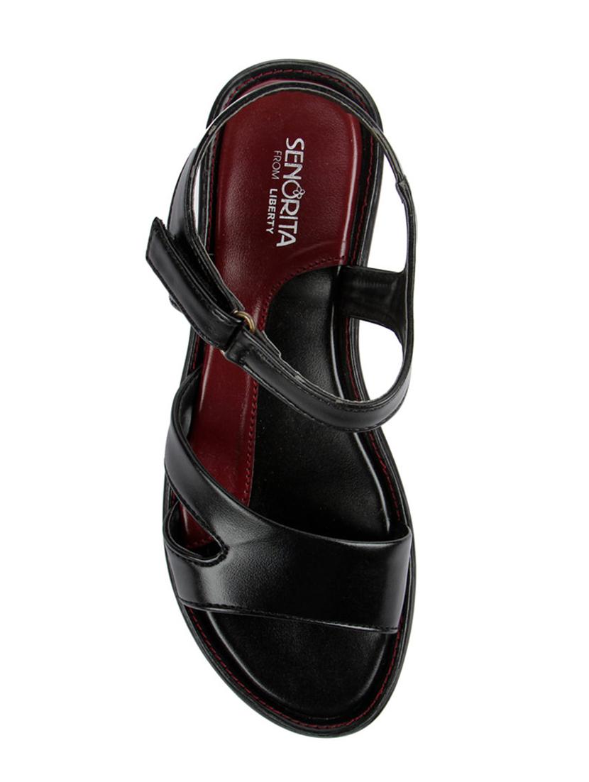 black back strap sandals - 16190623 - Zoom Image - 4
