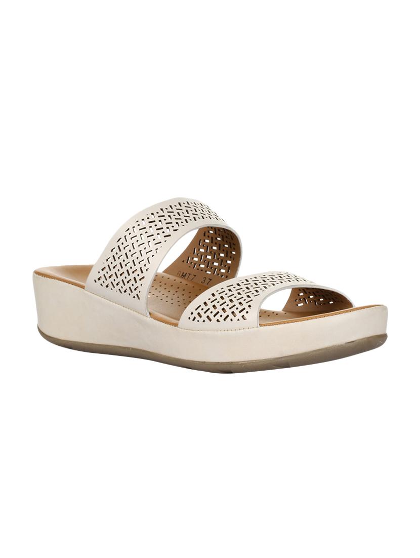 beige slip on wedges - 16190668 - Zoom Image - 1