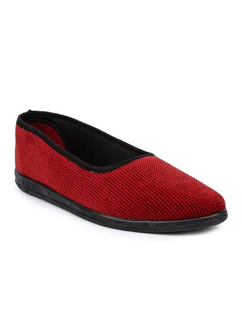 red slip on casual shoes - 16190678 - Standard Image - 1