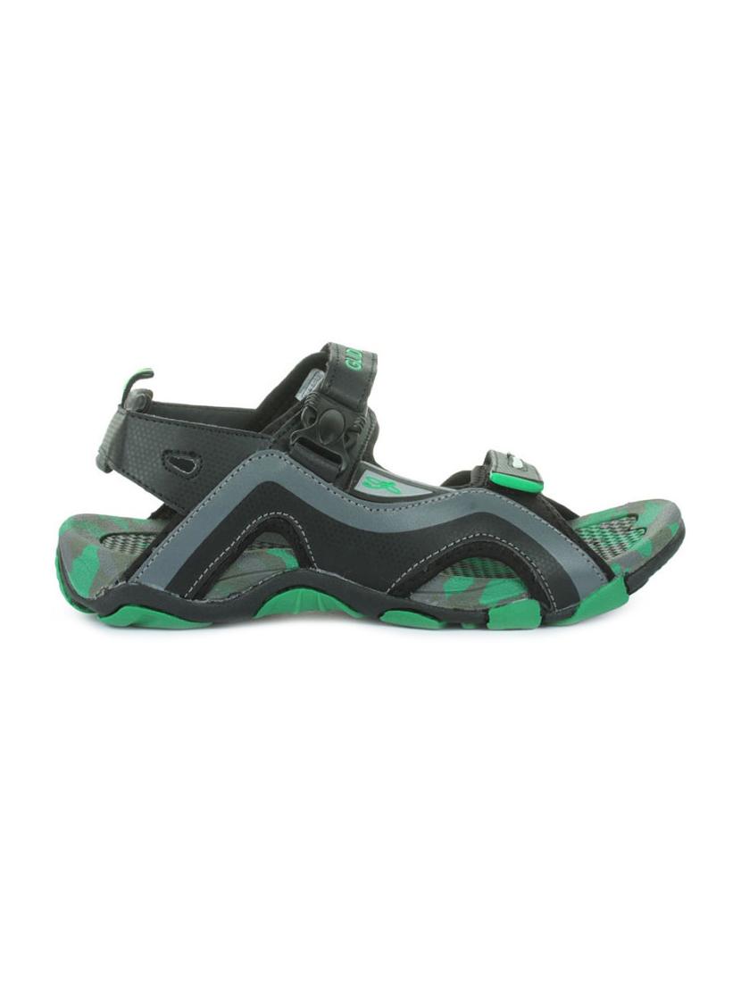 green leatherette back strap floaters - 16190852 - Zoom Image - 2