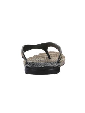 brown rubber toe separator flip flops - 16191046 - Standard Image - 4