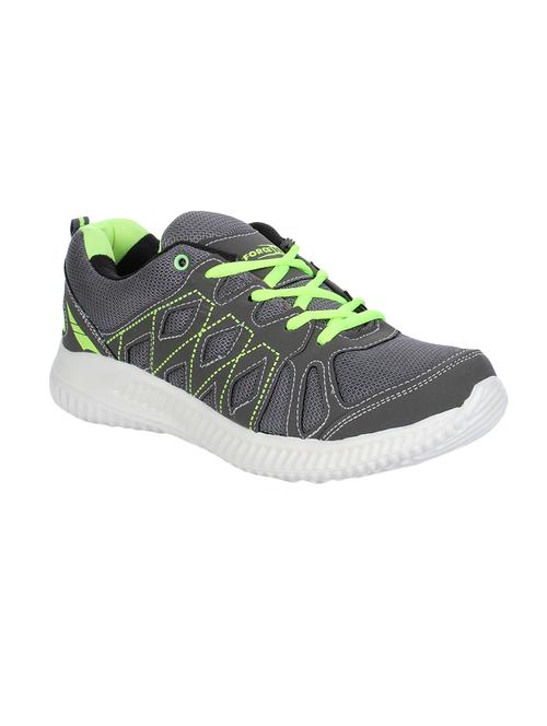 grey mesh sport shoes - 16191185 - Standard Image - 1