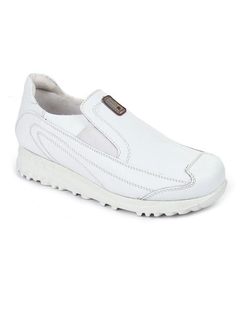 liberty white leather slipons - 16191321 - Standard Image - 1