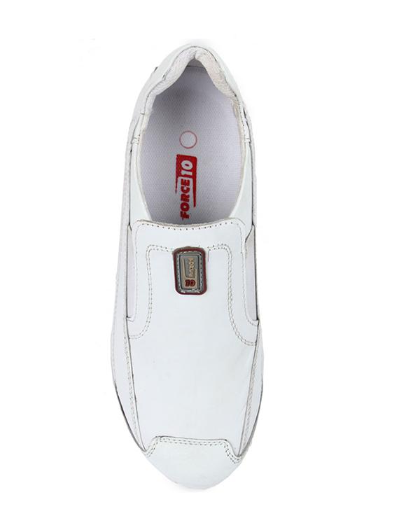 liberty white leather slipons - 16191321 - Zoom Image - 4