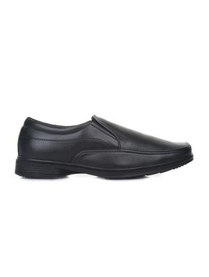 black leather slipons - 16192571 - Standard Image - 2
