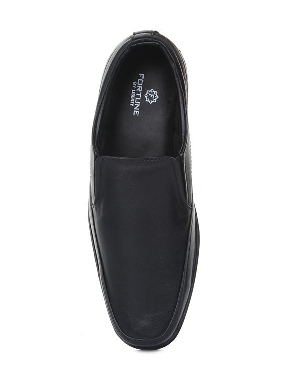 black leather slipons - 16192571 - Zoom Image - 4