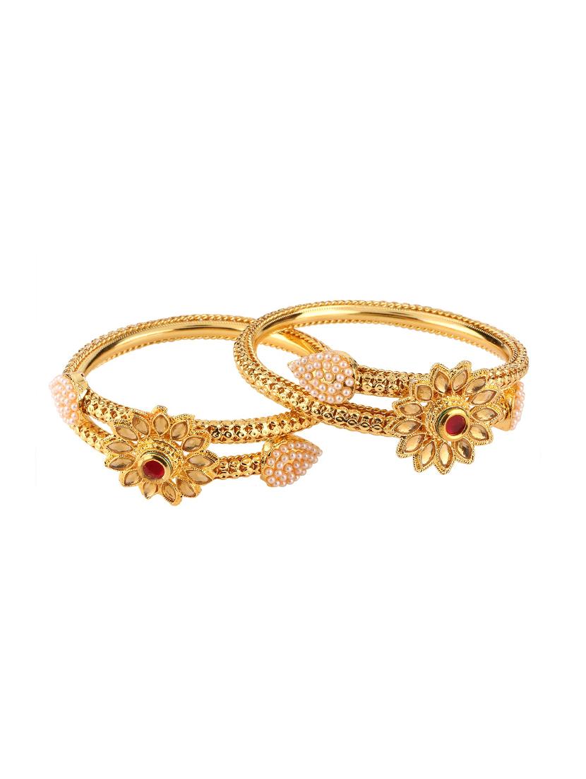 gold metal bangle - 16192865 - Zoom Image - 1