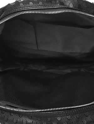 solid black canvas backpack - 16193257 - Standard Image - 3