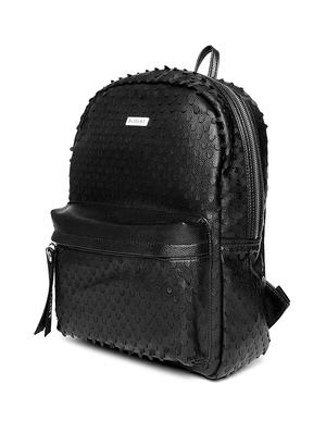 solid black canvas backpack - 16193257 - Standard Image - 5