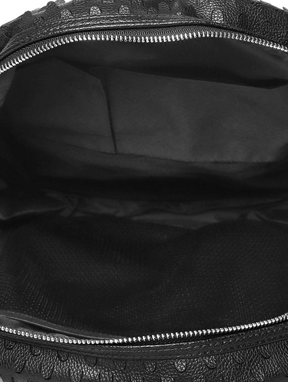 solid black canvas backpack - 16193257 - Zoom Image - 3