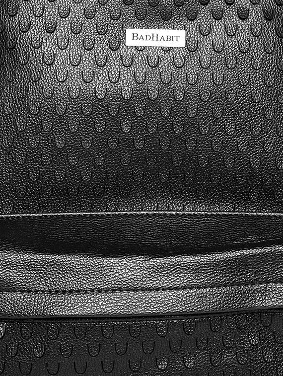 solid black canvas backpack - 16193257 - Zoom Image - 4