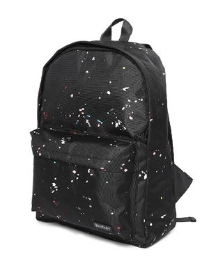 paint black polyester backpack - 16193261 - Standard Image - 5