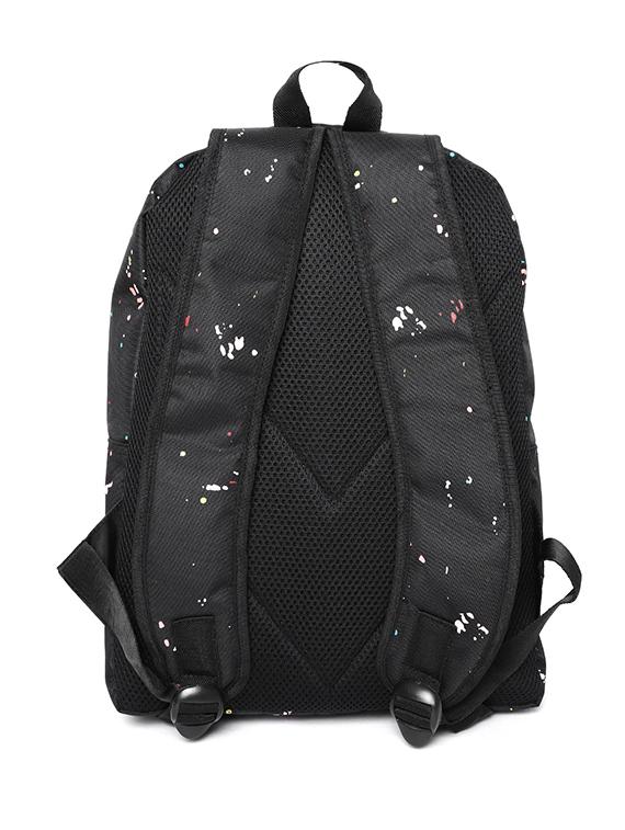 paint black polyester backpack - 16193261 - Zoom Image - 2