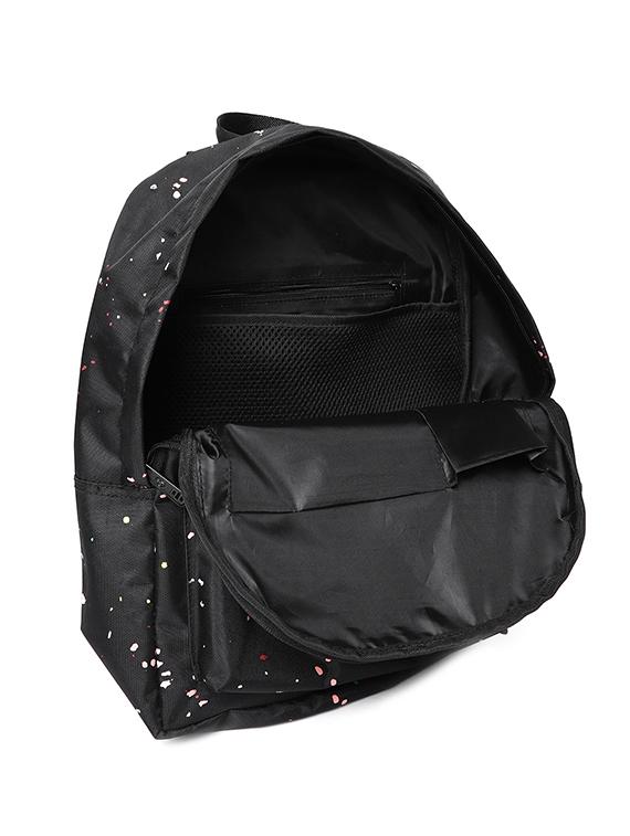 paint black polyester backpack - 16193261 - Zoom Image - 3