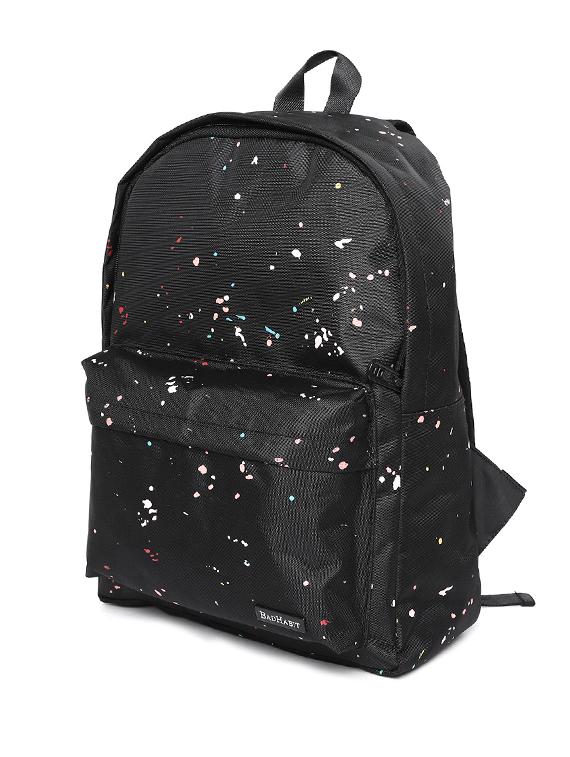 paint black polyester backpack - 16193261 - Zoom Image - 5