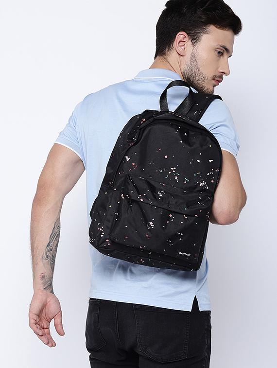 paint black polyester backpack - 16193261 - Zoom Image - 6