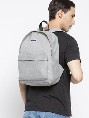 grey canvas backpack - 16193265 - Standard Image - 6