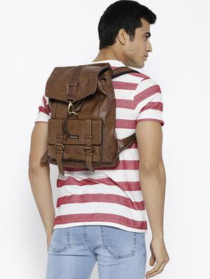 brown canvas backpack - 16193266 - Standard Image - 6