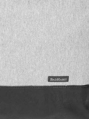 grey & black canvas backpack - 16193278 - Standard Image - 4
