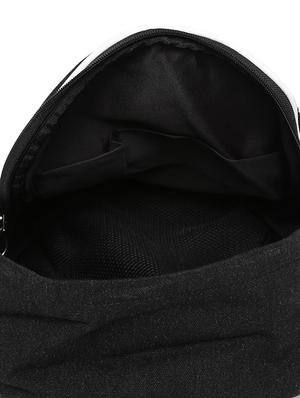 black & white canvas backpack - 16193281 - Standard Image - 3
