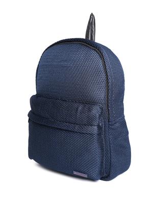 navy blue nylon backpack - 16193284 - Standard Image - 5