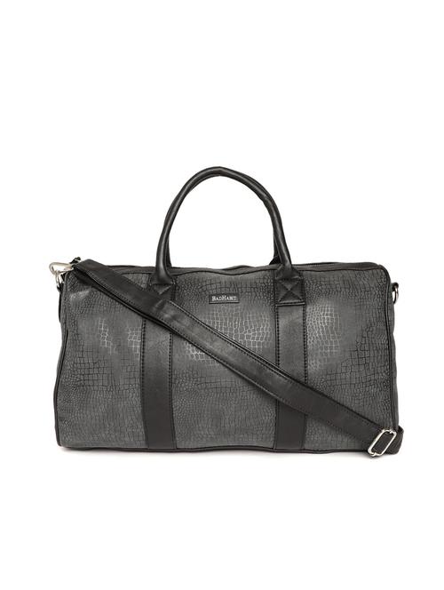 black canvas dufflebag - 16193290 - Standard Image - 1