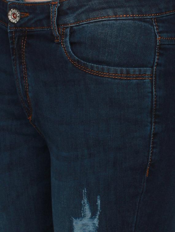 skinny fit distresed jeans - 16193740 - Zoom Image - 5
