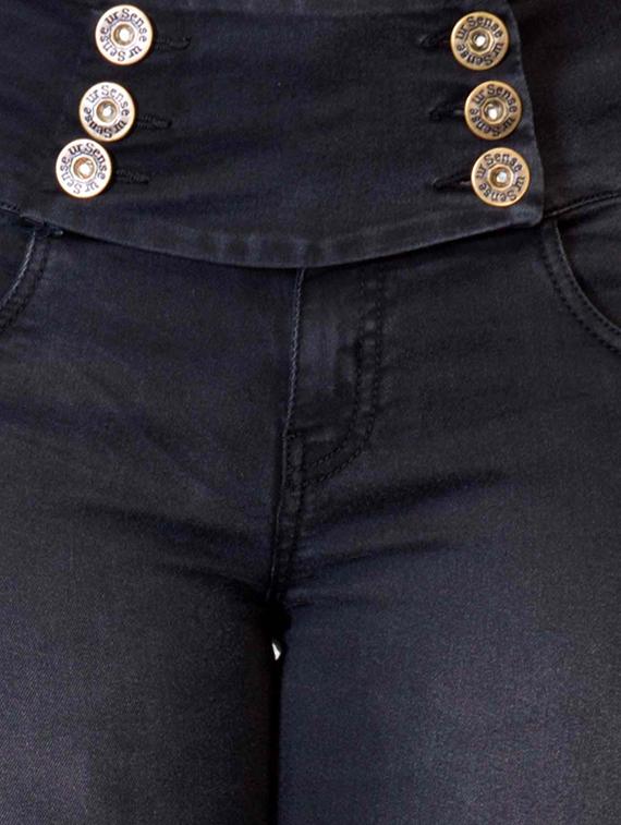 button detail high rise jegging - 16193746 - Zoom Image - 5