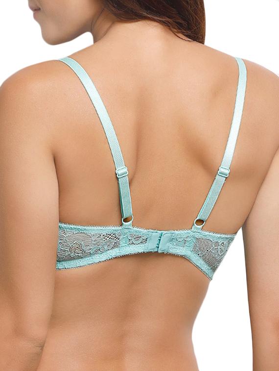 lace detail t-shirt bra - 16194062 - Zoom Image - 2