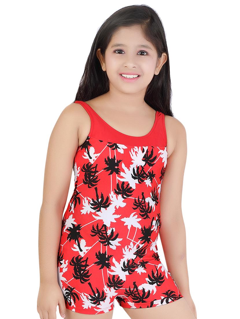 red nylon functional swimsuits swimwear - 16194749 - Zoom Image - 1