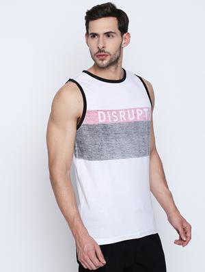 white typographic t-shirt - 16194978 - Standard Image - 2