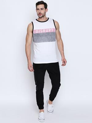 white typographic t-shirt - 16194978 - Standard Image - 4